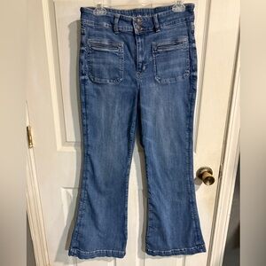 American Eagle Outfitters SUPER HI-RISE FLARE jeans